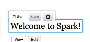 I can see something's editable, but can't see where I'm going to edit once I start typing